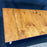 Antique Pine Farmhouse Dining Table - Detail Top View - For Sale