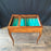 Antique French Louis XV Walnut Marquetry Inlaid Card and Backgammon Table, 19th Century