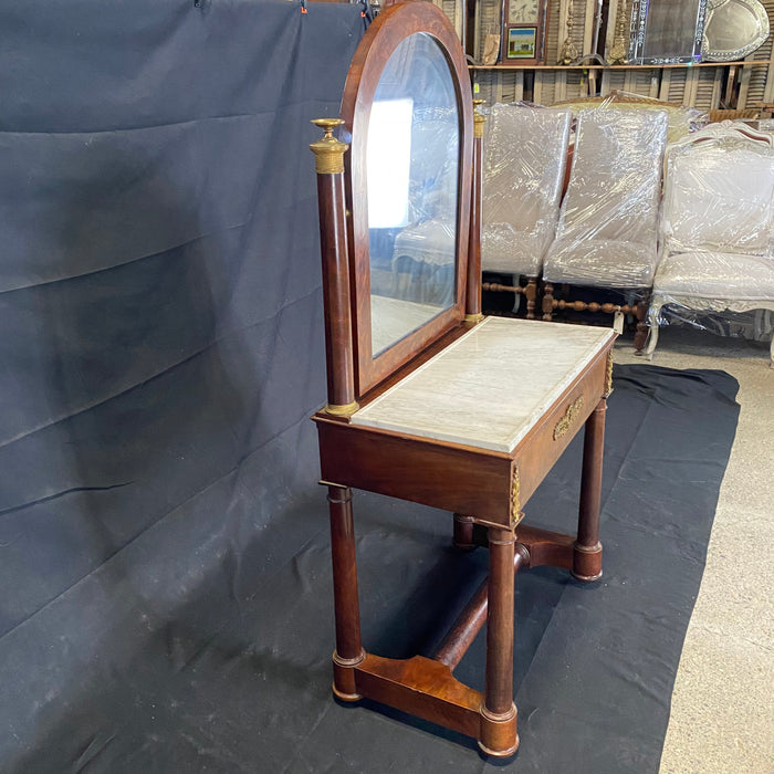 French Empire Dressing Table - Side View - For Sale