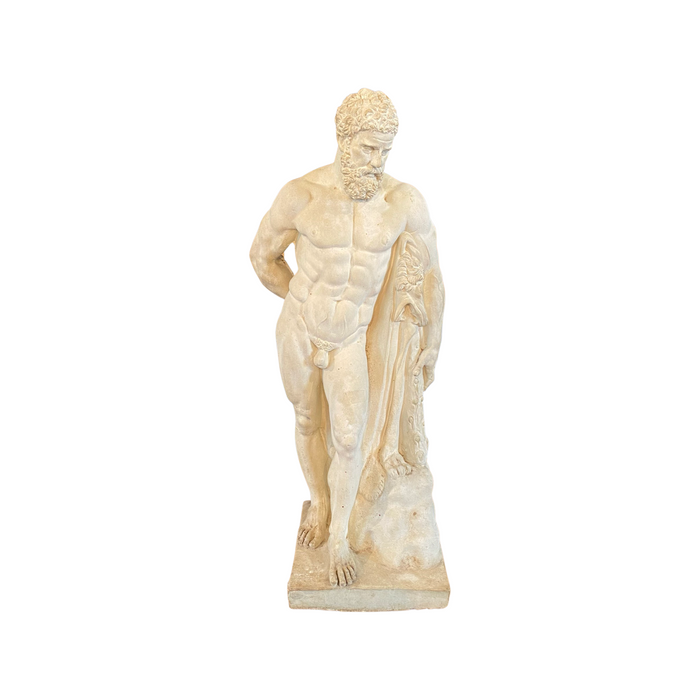 Antique nude sculpture of a male 