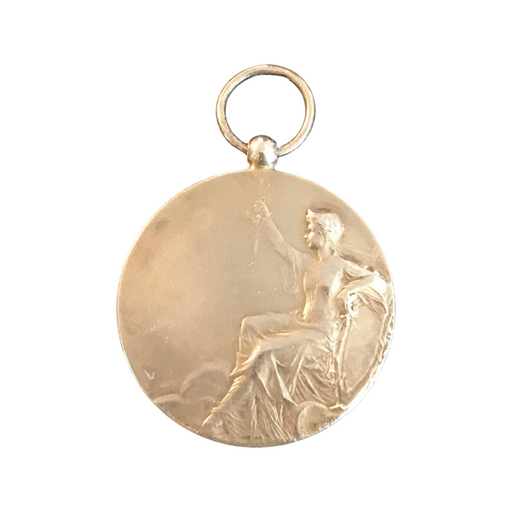 Silver French Medal/Pendant from International Music Competition: Concours International De Musique 1926