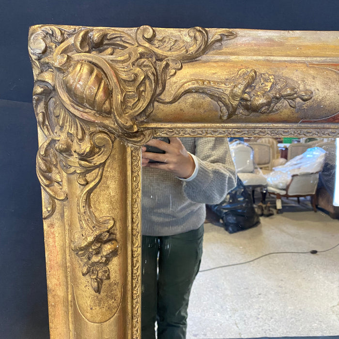 Early 21st Century French Neoclassical Square Mirrors - A Pair