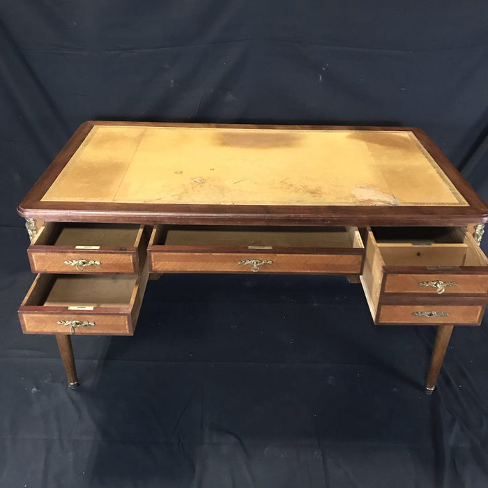 Louis XVI French Desk - View of Open Drawers - For Sale