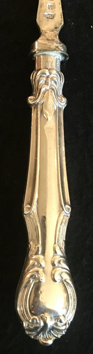 British Silver Pickle Fork or Antique Serving Hors D'oeuvres Fork