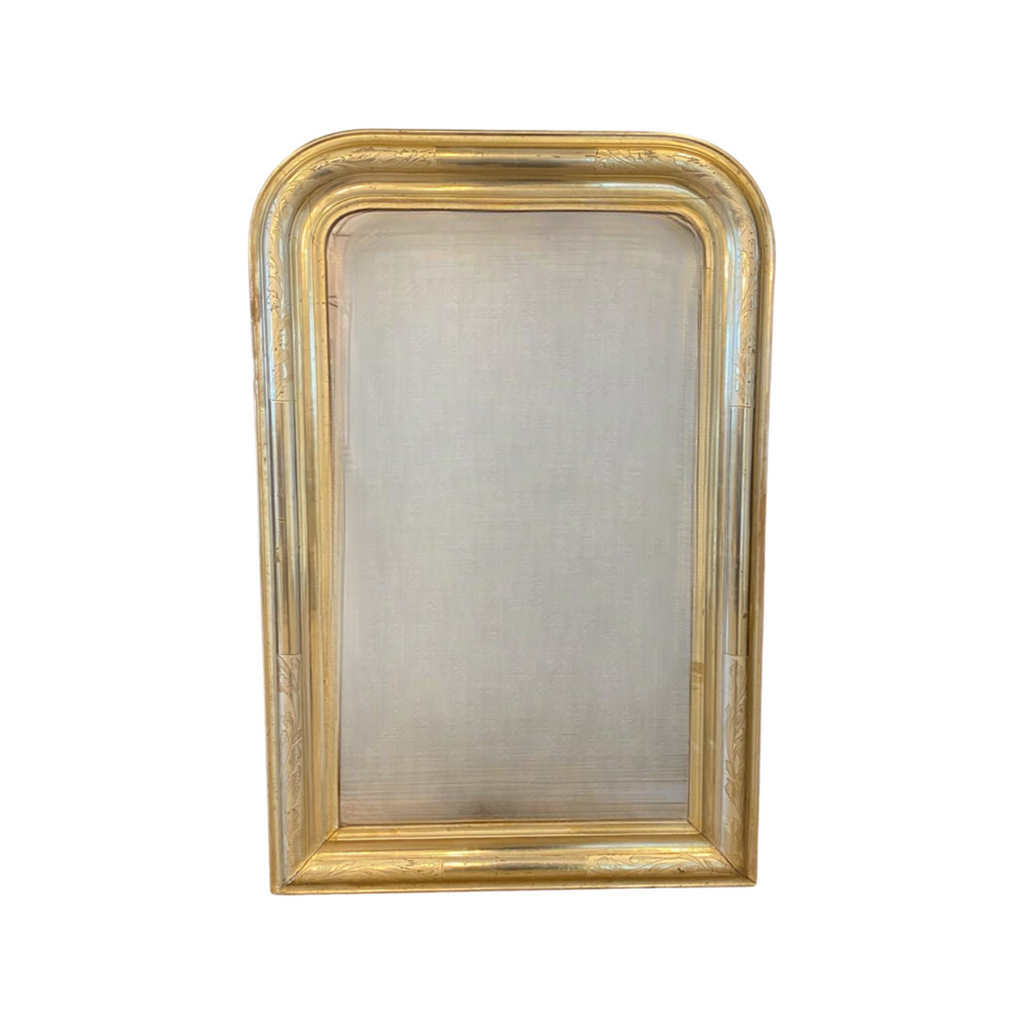 French 19th Century Gold Gilt Louis Philippe Mirror with Arched Top — The  Art of Antiquing