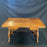 Antique Writing Desk or Table, Carved Legs and Stretchers, Early 19th Century Italy