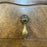 Antique French Maple Desk - Close Up of Pull View - For Sale