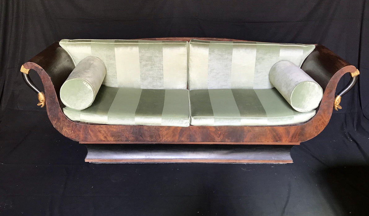 Antiques near me: French empire settee