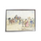 Early Framed British Watercolor Stagecoach Scene signed