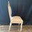 Pair Italian Chairs with Gold Gilt and Original Chalk Paint