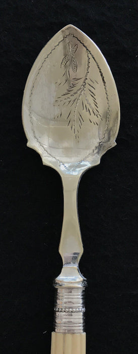 Antique silver spoon 