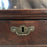 British Oak Chest on Stand - View of Hardware - For Sale