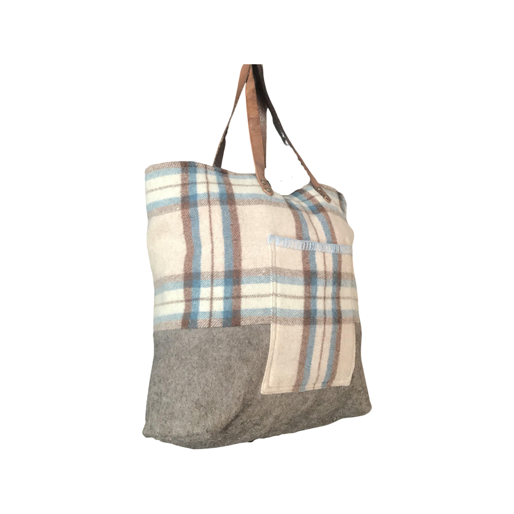 Beautiful British Wool Plaid Purse/Bag