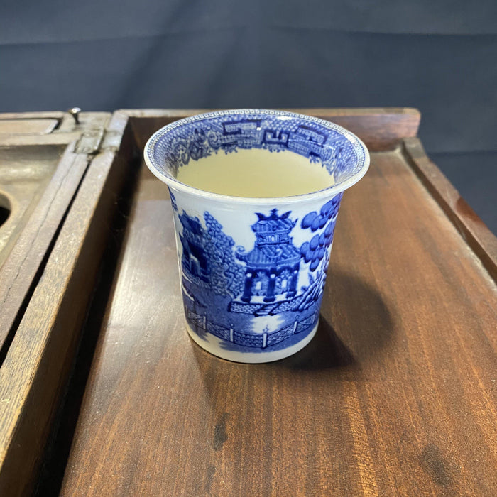 British Antique Georgian Nightstand - Cup View - For Sale