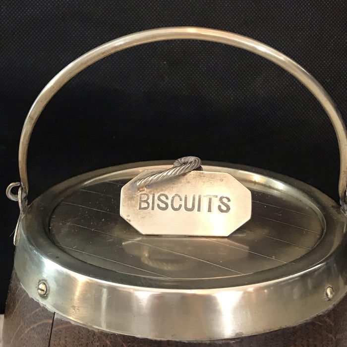 British "L" Biscuit Barrel