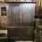 Antique dark oak armoire or cupboard 
