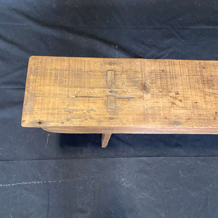 19th Century Bench - Top View - For Sale
