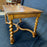 Stunning 18th Century Walnut French Barley Twist Center, Accent, or Dining Table or Desk