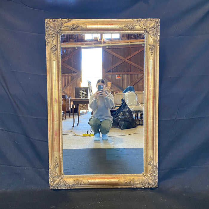 Renaissance Neoclassical Century Early Mirror Antiquing — Gold Gilt 19th French of fr The Art