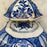 18th Century Dutch Delft Blue and White Earthenware Vase with Top