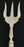 Silver British Bread Fork (hallmarks)