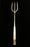 British Silver and Mother of Pearl Bread Fork or Serving Fork