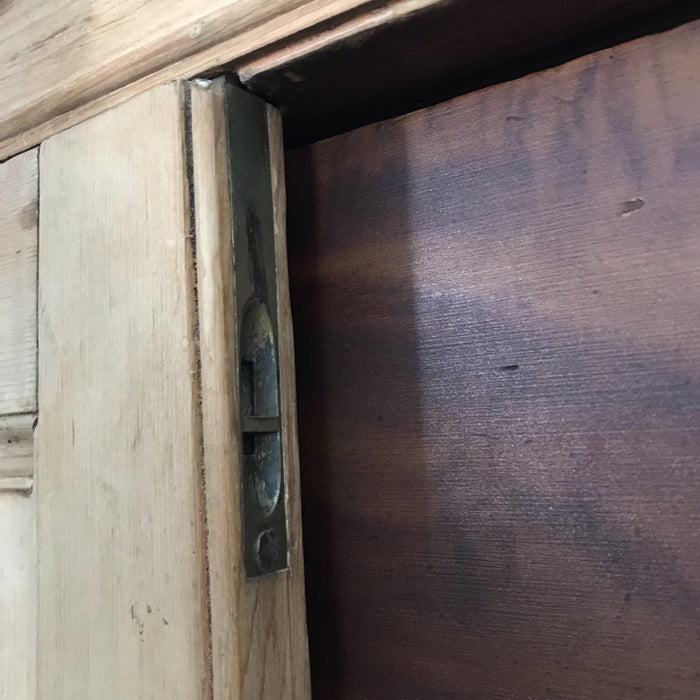 Antique Armoire - View of Lock - For Sale