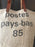 Purse/Bag made from Vintage Belgian postal bag, leather straps, red British Bank pocket postes pays-bas for sale