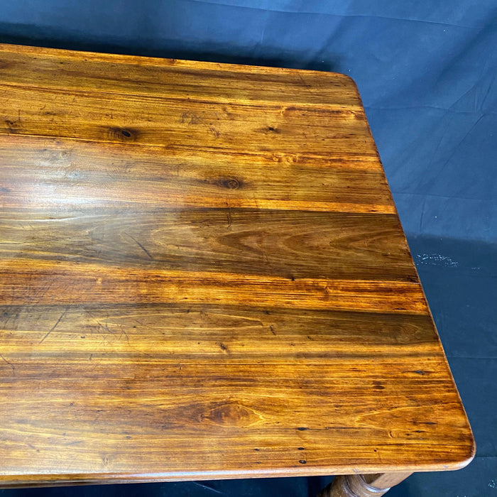 British Country Pine Farmhouse Dining Table