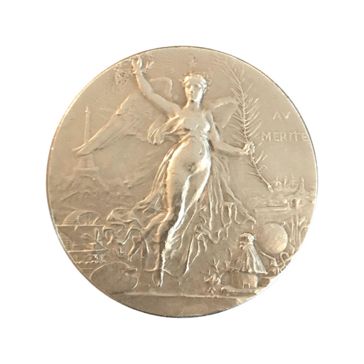French Silver (Argent stamped on side) Medal Award: Societe D’Agriculture De Senlis - Agricultural Prize