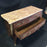 Antique Marble Top Diamond Marquetry Chest of Drawer - View of Open Drawer - For Sale 