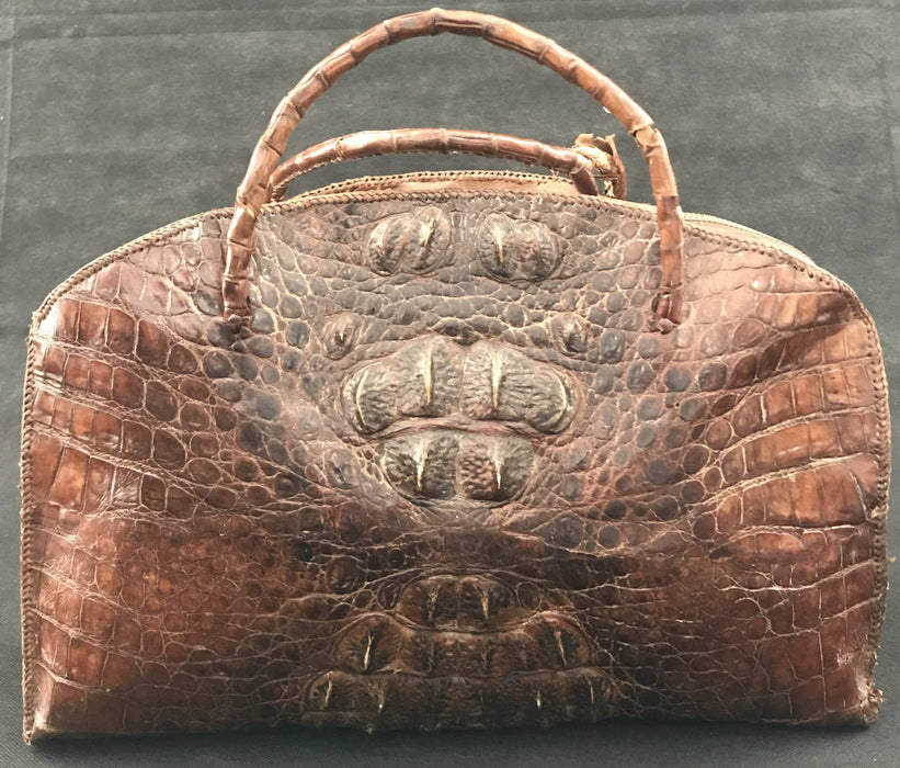 Amazon.com: VN Brown Alligator leather full head skull and leg handbag for  men,crossbody men, Luxury Designer Leather handbag For men Active :  Clothing, Shoes & Jewelry