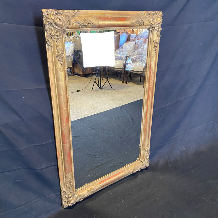 French Early 19th Century Gold Gilt Neoclassical Renaissance Mirror from Paris