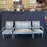 19th Century French Empire Sofa Set - Front View - For Sale
