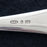 Antique British Silver Bread Fork or Serving Fork or Hors D'oeuvres Fork