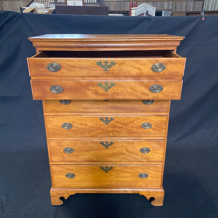 Chippendale Dresser - View of Open Drawer - For Sale