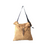 British Rust-Colored Postal Bag with Vintage Leather Bridle Handles