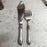 French Silver Fish Serving Set or Antique Silver Serving Set