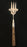 Antique Decorative British Silver Antique and Ornate Bread Fork