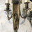 Pair Early French Bronze Sconces