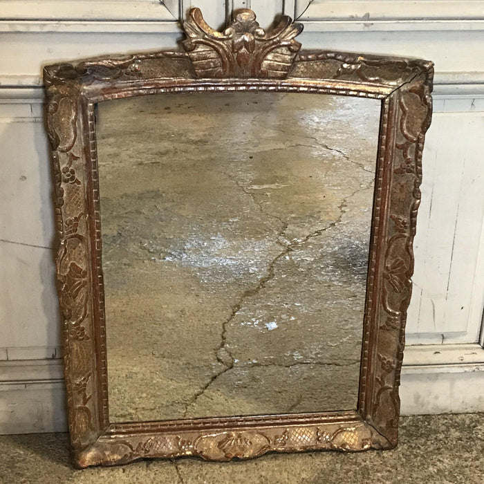 Early French Giltwood Mirror