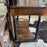 Antique French Ebony Console Table - Side of Table View - For Sale