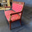 Antique Empire Mahogany Salon Set - Side View of Settee - For Sale