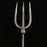 British Silver and Mother of Pearl Bread Fork or Serving Fork