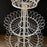 French Round Three-Tier Iron Wire Plant Stand