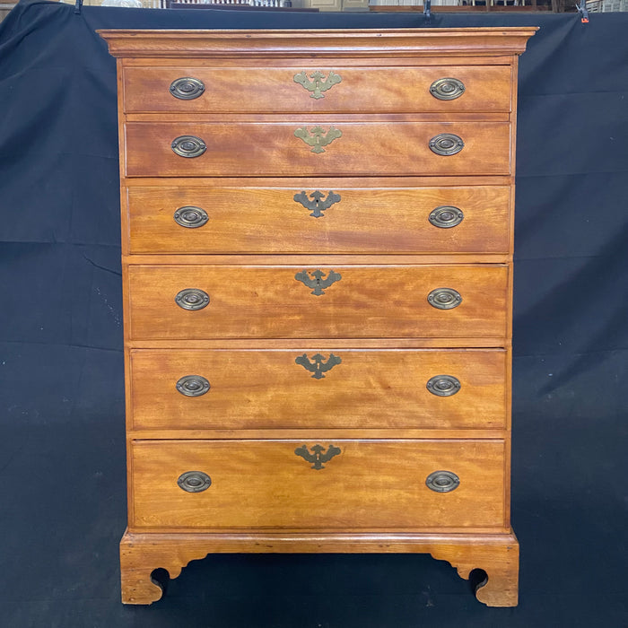 Chippendale Chest - Front View - For Sale