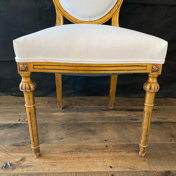 Set of Four Antique French Neoclassical Louis XV Chairs