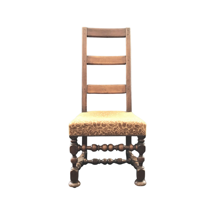 Early 18th Century Walnut Period French Chair