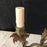 Antique gold electric sconce 