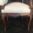 Antique French Walnut Chair 19th Century - View of Hoof Feet - For Sale